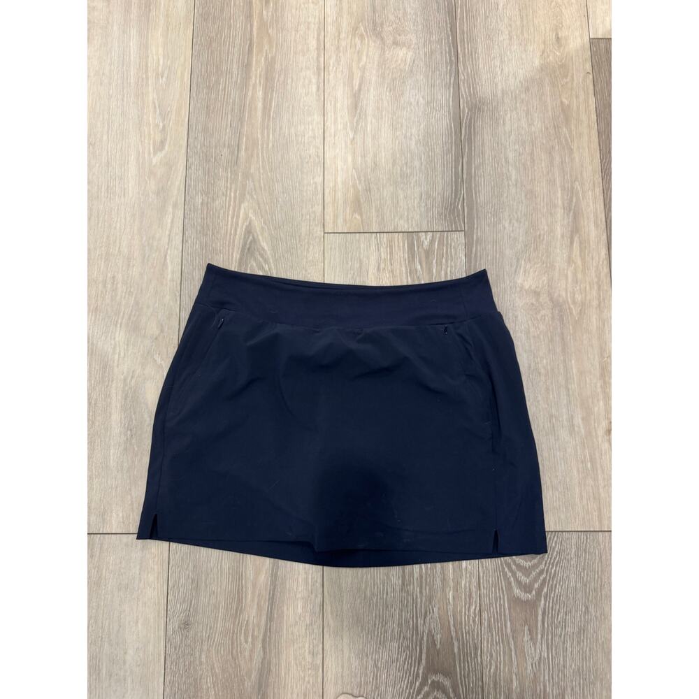 Athleta Navy Soho Skort size 16 EUC - Picture 2 of 6
